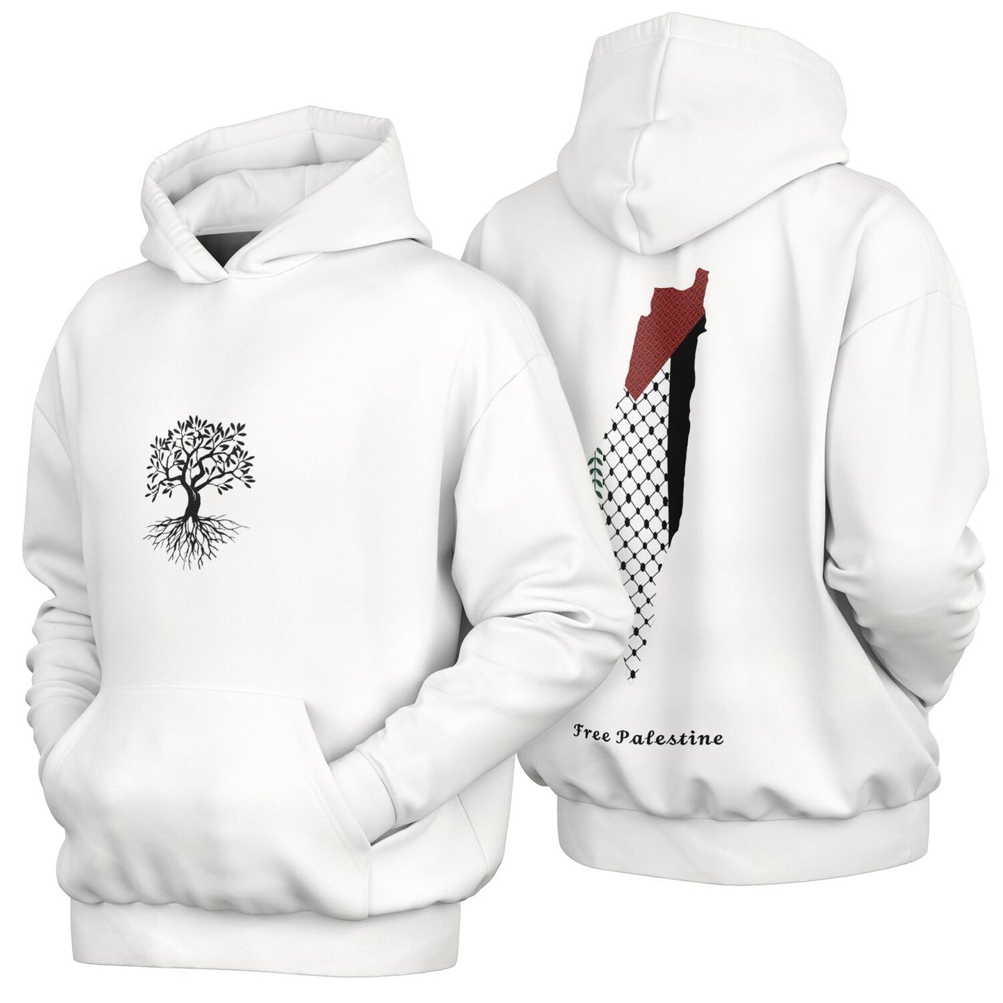 Palestine: Heavyweight Cotton Hoodie